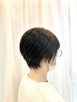 クオリス 上福岡店(QUALIS) 前下がり/小顔/ショート/40代50代60代/クールショート/白髪染め