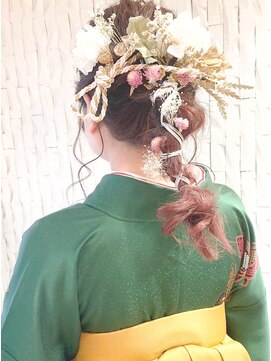 美容室 ロジェ(Roje) 袴アレンジ×卒業式