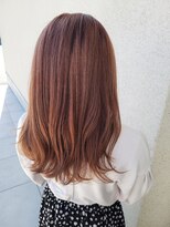 ゴットラトゥール(GOTTO LATOUR)&nbsp;ピンクベージュ大人可愛いゆるふわ巻き髪ヘルシースタイル