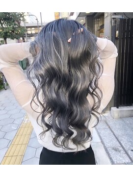 ジーナ 難波(Zina) 髪質改善＊ホワイトバイヤレージュ＊美髪【Zina 難波】