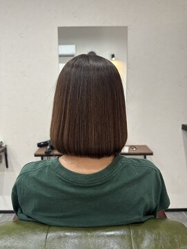 パイントゥリー 伊賀上野店(Pine tree) 縮毛矯正は髪質改善トリートメントと同時施術でうる艶髪に♪