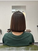 縮毛矯正は髪質改善トリートメントと同時施術でうる艶髪に♪