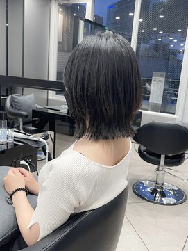 ハルキ ミナト ジャパン オオサカ(HARUKI MINATO japan OSAKA) くびれボブ 20代30代40代ヘア 小顔 大阪ボブ 梅田