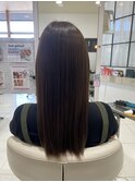オリーブグレージュ 髪質改善GLTカラー