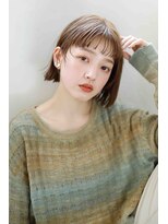 テラスコード 梅田(TERRACE CODE)&nbsp;ぱつっとベージュボブ