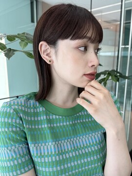 ビュートリアム265(BEAUTRIUM 265) ボブ/ロブ/切りっぱなし/前髪/顔周りカット/銀座一丁目