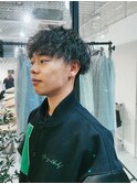 ツイストパーマ メンズパーマスタイル