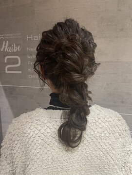 レザボアハイブ(reservoir Haibe) ポニーテールアレンジ