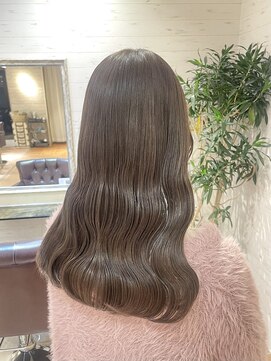 ラグーン 原宿 表参道(LAGOON) 【LAGOON】ブリーチなし/ベージュ/ミルクティーベージュ