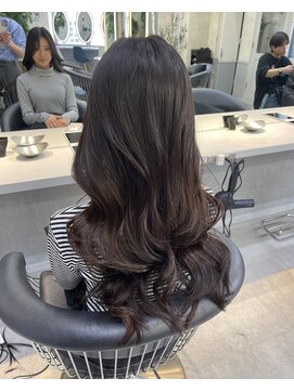 ロンドアヴァントゥス 池袋(Lond aventus) 韓国レイヤー/韓国風/ボブ/髪質改善/黒髪/ブリーチなし〔池袋〕