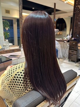 ヘアリゾート粋 ティガ 池袋店(tiga) サラ艶/ストレートロング