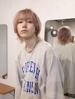 ヨー(Yoh-)&nbsp;【マッシュウルフ/阿部達哉】ハイトーン/ブリーチ/ミディアム