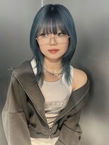 ペレ 梅田(PELE)&nbsp;黒髪/ボブルフ/ネビージュ/小顔/ワンレン/梅田/髪質改善/前髪