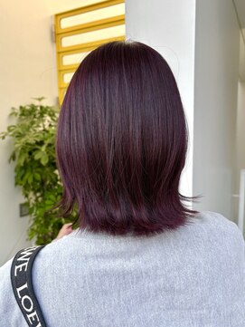 アイシー 表参道(ICY) ボルドーカラーワインレッドカシスレッド