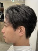 スパイキーショート/ニュアンスパーマ/韓国マッシュ/men's