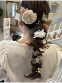 お呼ばれヘアセット