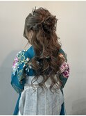 卒業式ヘアセット