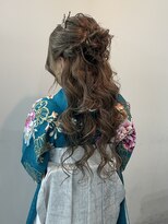 カシェル(cashel kishaba)&nbsp;卒業式ヘアセット