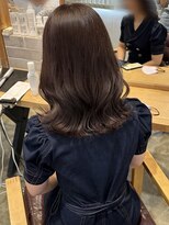 ハイフ(haif) 【haif】ラベンダーブラウン×くびれミディ