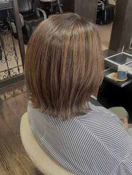 リジェール 高辻店 3Dハイライト ミディアム ハイライトカラー