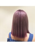ラベンダーカラー/ラベンダーミルクティー×切りっぱなし