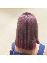 ルッソ チアロ(Lusso chiaro)&nbsp;ラベンダーカラー/ラベンダーミルクティー×切りっぱなし