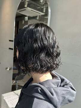 シアン 大須店(CYAN.) 朝のスタイリング1分！ボブパーマ