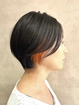 エンクス(enx) ミディアムヘア/暗めカラー/グランマッシュ/鶴ヶ峰MH911