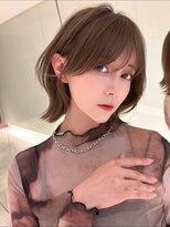 アスター 天神大名店(Aster) オリーブグレー/韓国風巻き/レイヤーカット/くすみベージュ/天神