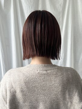 メアリー バイ メリー(marry by merry) 【立町メアリーバイメリー】☆切りっぱなしボブ×オレンジ☆