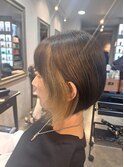 インナーカラーボブ