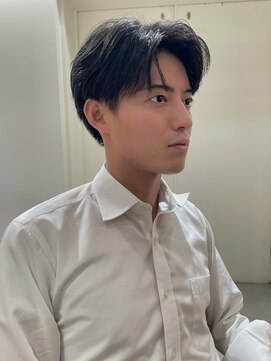 オルカ(ORCA) men's/顔周り/ニュアンスパーマ/韓国/センターパート/新宿