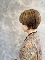 ザラフター ザブリーチ 新下関(the laughter/The bleach)&nbsp;大人ショート♪白髪ぼかし♪髪質改善