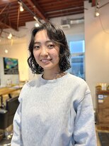 オアズヘアービィグラッド(ORe'S HAIR BE GLaD)&nbsp;ポプパーマ【新潟/顔まわりカット/スパイラルパーマ】