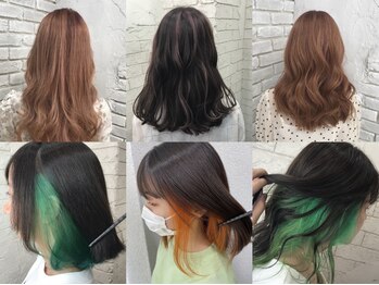 ARiA east byECLART新宿東口店 髪質改善 個室サロン【アリアイーストバイエクラート】の写真/ブリーチありでもなしでも!計算されたデザインカラーで周りと差がつく仕上がりに*あなただけの垢抜けヘアへ