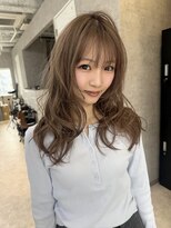 バングス(BANGS)&nbsp;ベージュ×セミロング