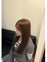 ルーカス 心斎橋 南船場(Lucas)&nbsp;ブリーチ無しダブルカラー×髪質改善