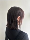 大人切りっぱなしボブ