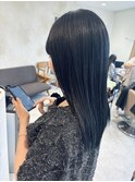 オシャレ度アップ　ネイビーブルーカラー