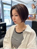 ハンサム大人ショートボブ