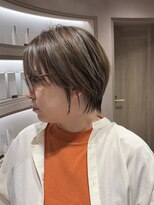 エレノア 静岡店(Eleanor) 【八重津】立体感◎くびれショート×ハイライト