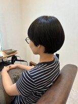 スーリール 戸畑店(Sourire)&nbsp;丸みのあるシルエットが魅力　すっきりショートスタイル