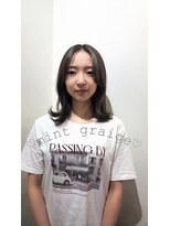 アズーア ヘアーアンドスパ(azure hair&spa)&nbsp;ミントグレージュ/ブリーチなし/横浜/白髪ぼかし