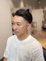 エムエイチザバーバー 本町(MH THE BARBER)&nbsp;七三アップバングショート【北浜・淀屋橋】