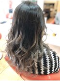 ゆるウェーブ♪グラデーション