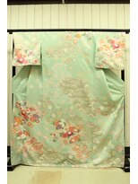 ルナクレセント (Luna crescent) 訪問着D-17　￥12500～(着付料込み)