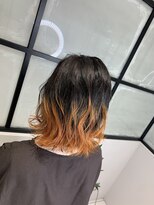 アースコアフュールボーテ 太田店(EARTH coiffure beaute) オレンジカラー