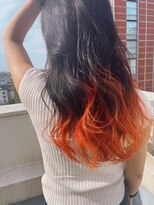 ナンバー ブラオ 名古屋栄(N° blao) 大人かわいいくびれミディラベンダーインナーカラー