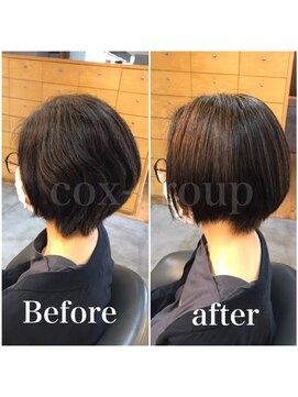 コックス(COX) 髪質改善トリートメント/アースカラー/30代40代50代