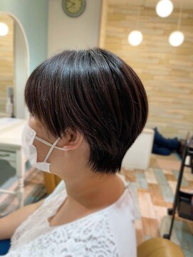 アロート 宮原(Aroute) ドライヤーの時間が楽になるスッキリショートスタイル！